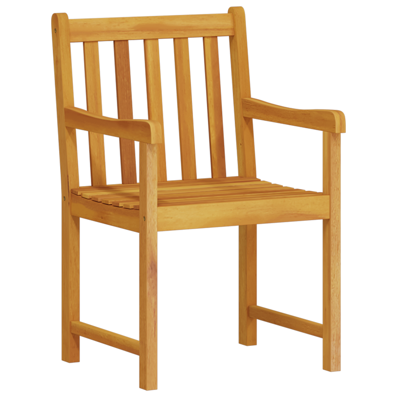 vidaXL Garden Dining Set 5 pcs Brown Solid acacia wood