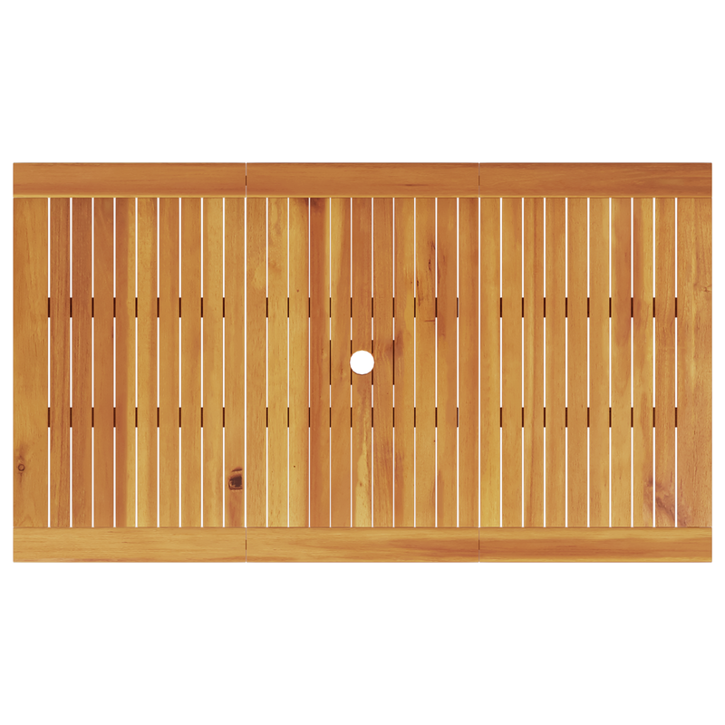 vidaXL Garden Dining Set 5 pcs Brown Solid acacia wood