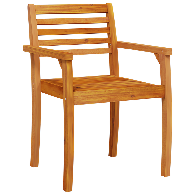 vidaXL Garden Dining Set 5 pcs Brown Solid acacia wood