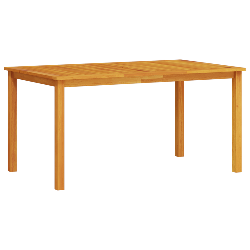 vidaXL Garden Dining Set 7 pcs Brown Solid Acacia Wood