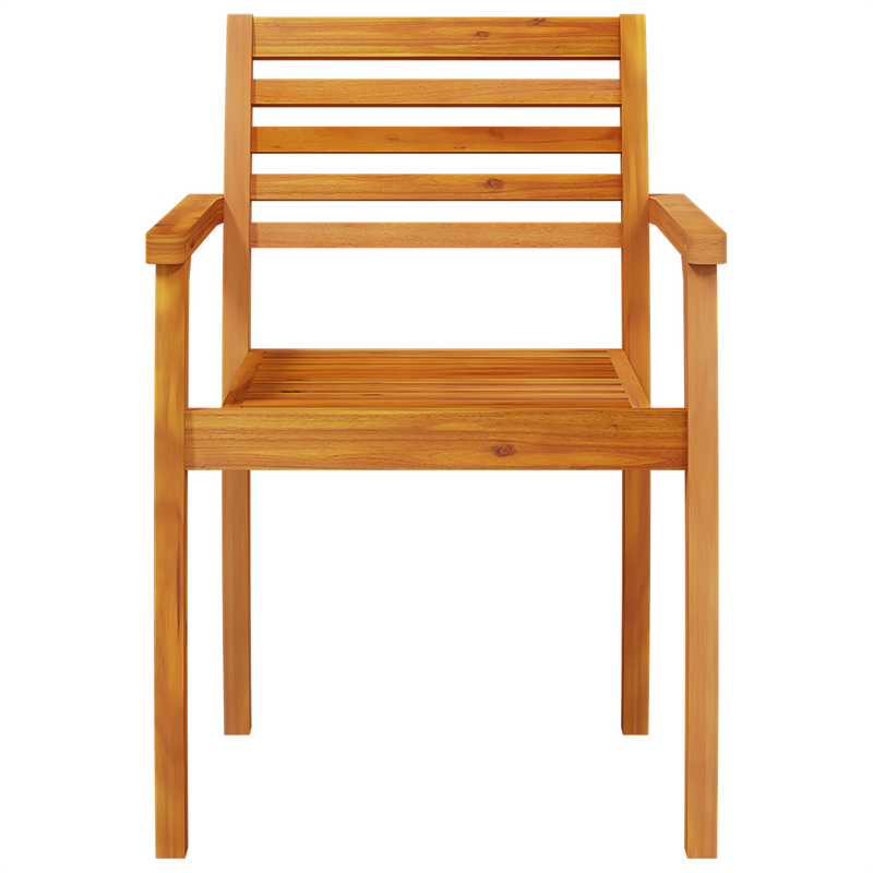 vidaXL Garden Dining Set 9 pcs Brown Solid Acacia Wood