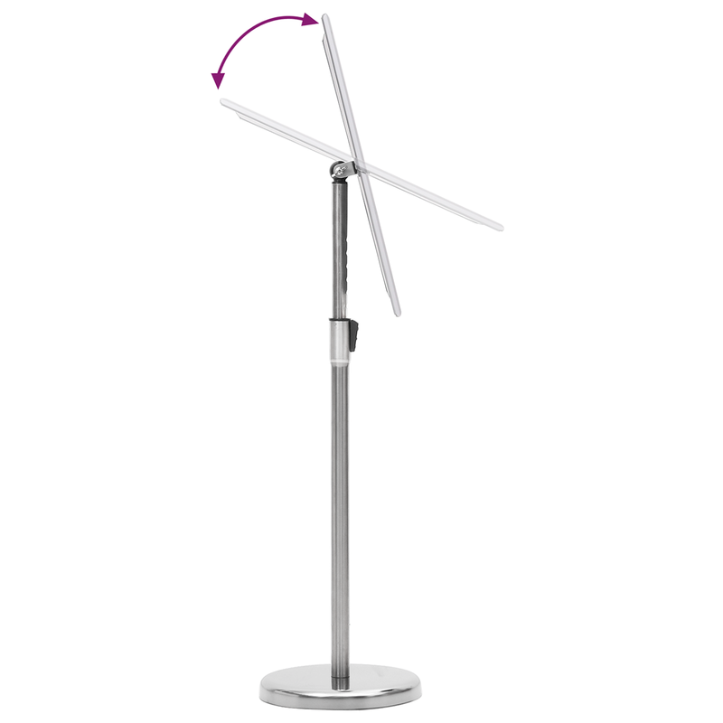 vidaXL Poster Stands 2 pcs Silver 32.7 x 24 x 108 cm Aluminium