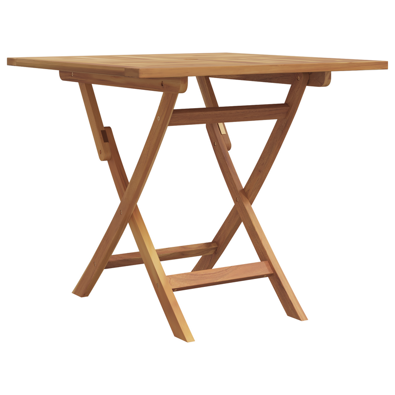 vidaXL Garden Dining Set 2 pcs Brown Solid teak wood