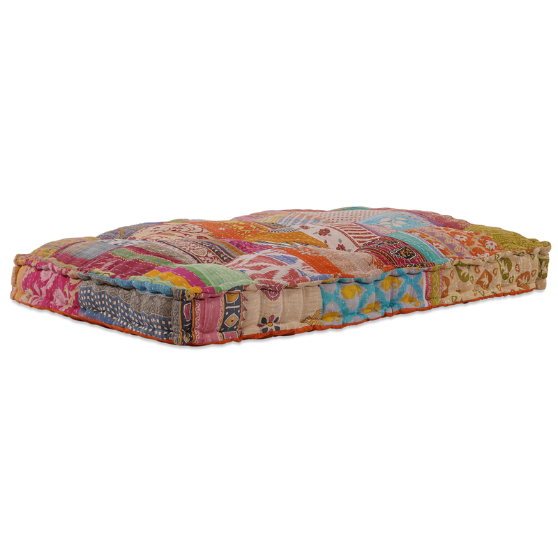 vidaXL Sofa Cushion Multicolour 120 x 80 x 12 cm Fabric