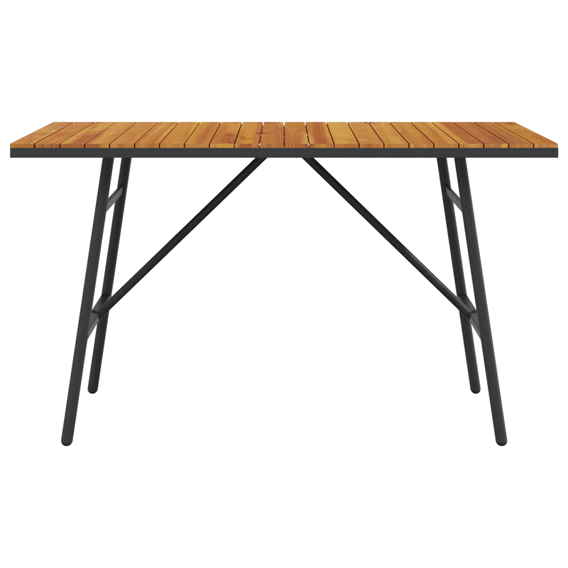 vidaXL Dining Table Brown 110 x 55 x 62 cm Solid Acacia wood