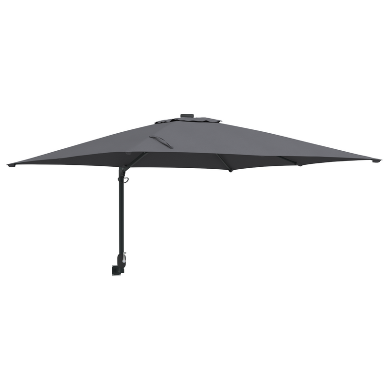 vidaXL Garden Parasol Anthracite 248,5 x 247,5 x 160 cm