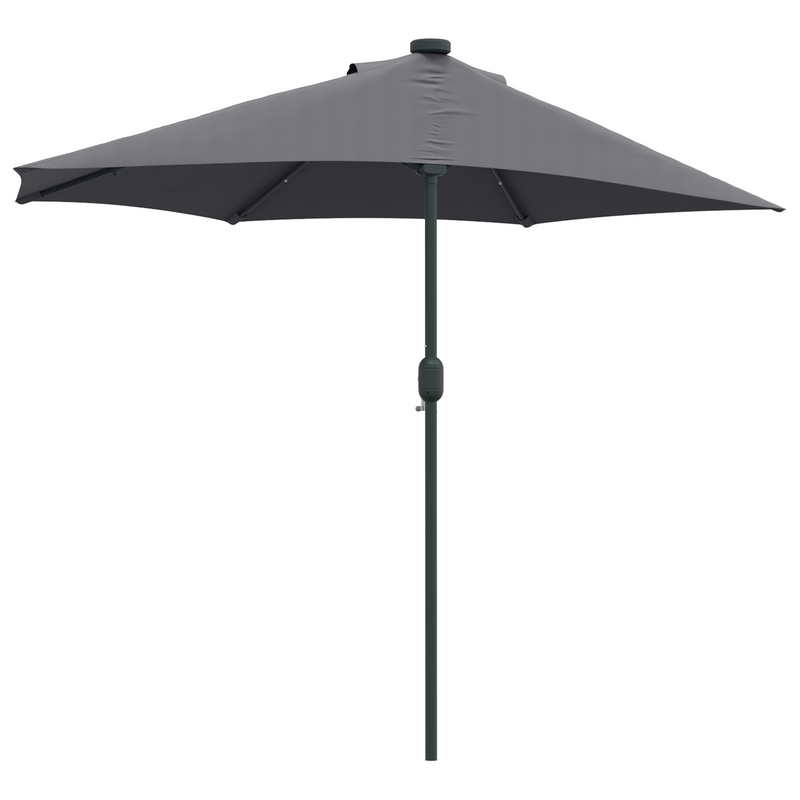 vidaXL Garden Parasol Anthracite 294 x 150 x 223 cm Fabric