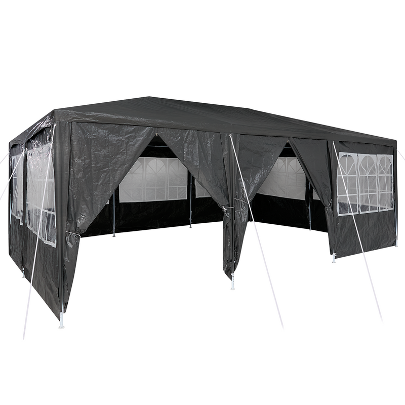 vidaXL Party Tent Anthracite 600 x 400 x 266 cm Polyethylene