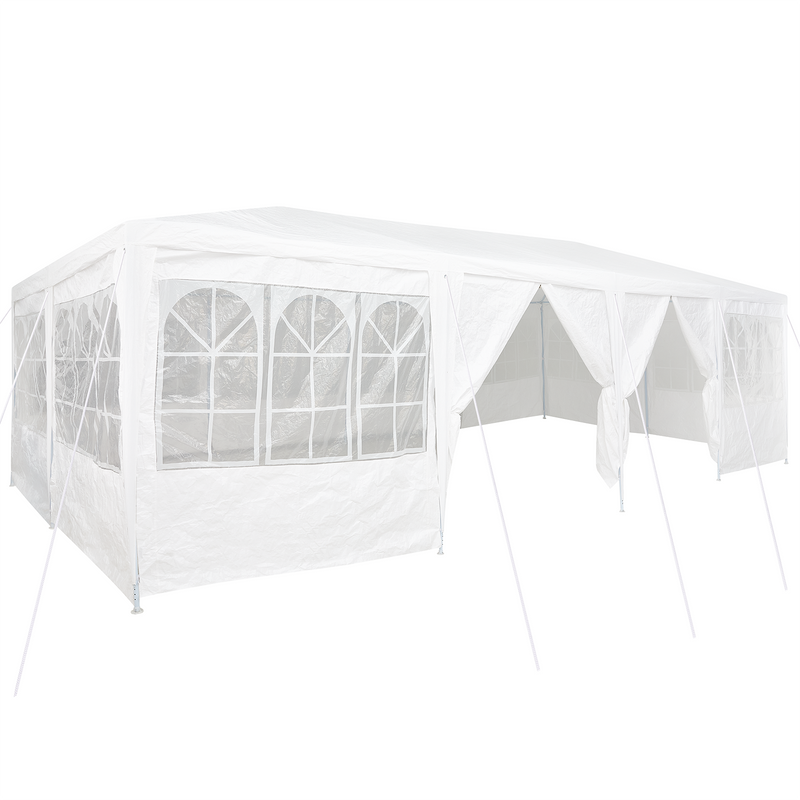 vidaXL Party Tent White 800 x 400 x 266 cm Polyethylene