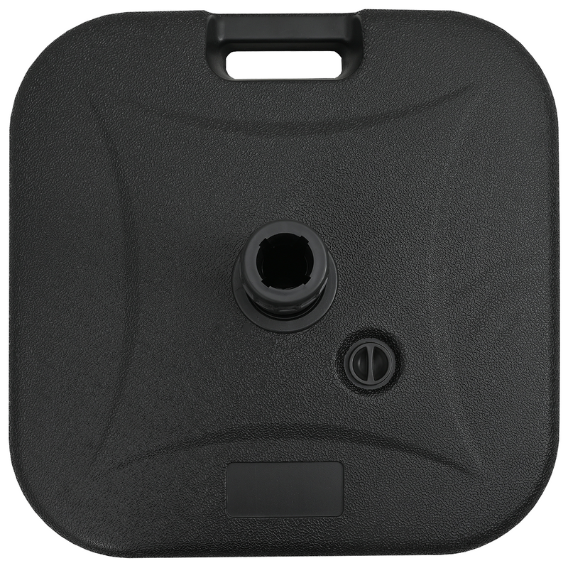 vidaXL Parasol Base Black 45 x 45 x 29,5 cm High-density polyethylene