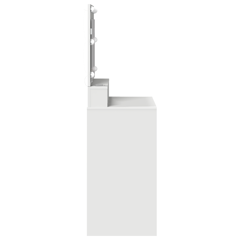 Dressing Table White 78,5 x 41 x 135 cm Engineered Wood