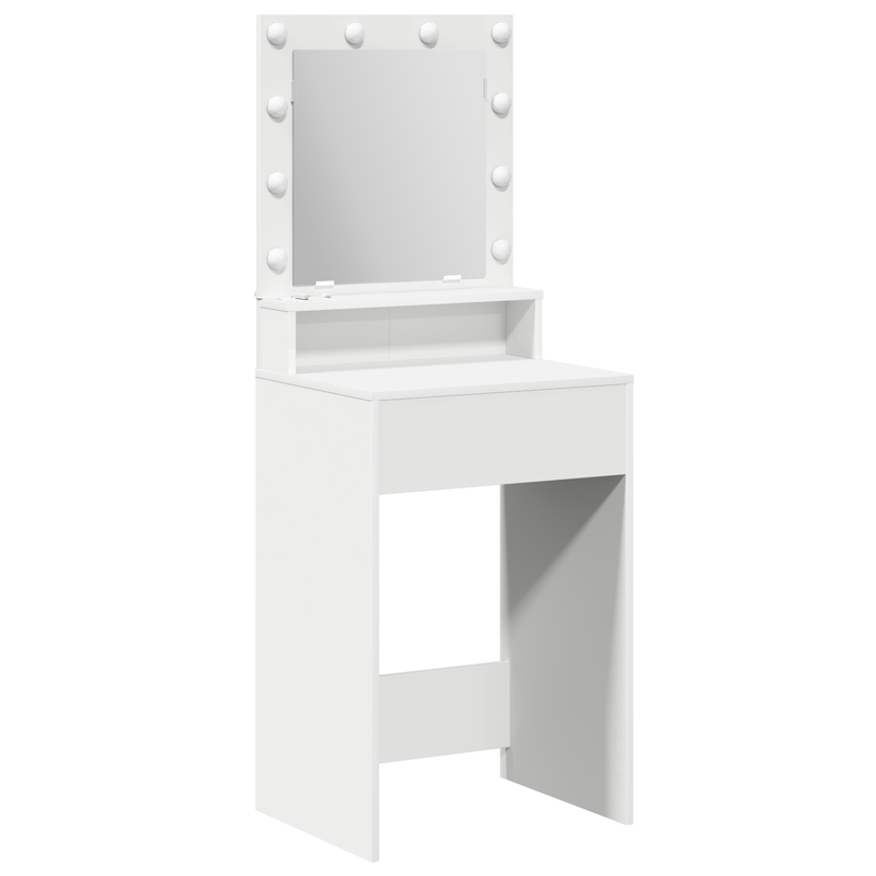 Dressing Table White 50 x 41 x 135 cm Engineered Wood