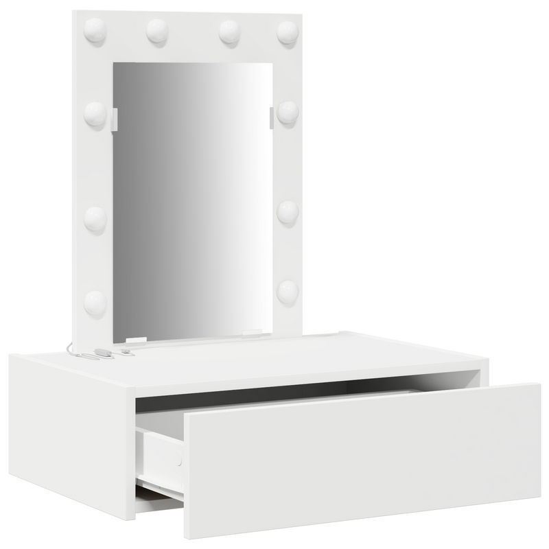 vidaXL Dressing Table White 60 x 40 x 70 cm Engineered Wood