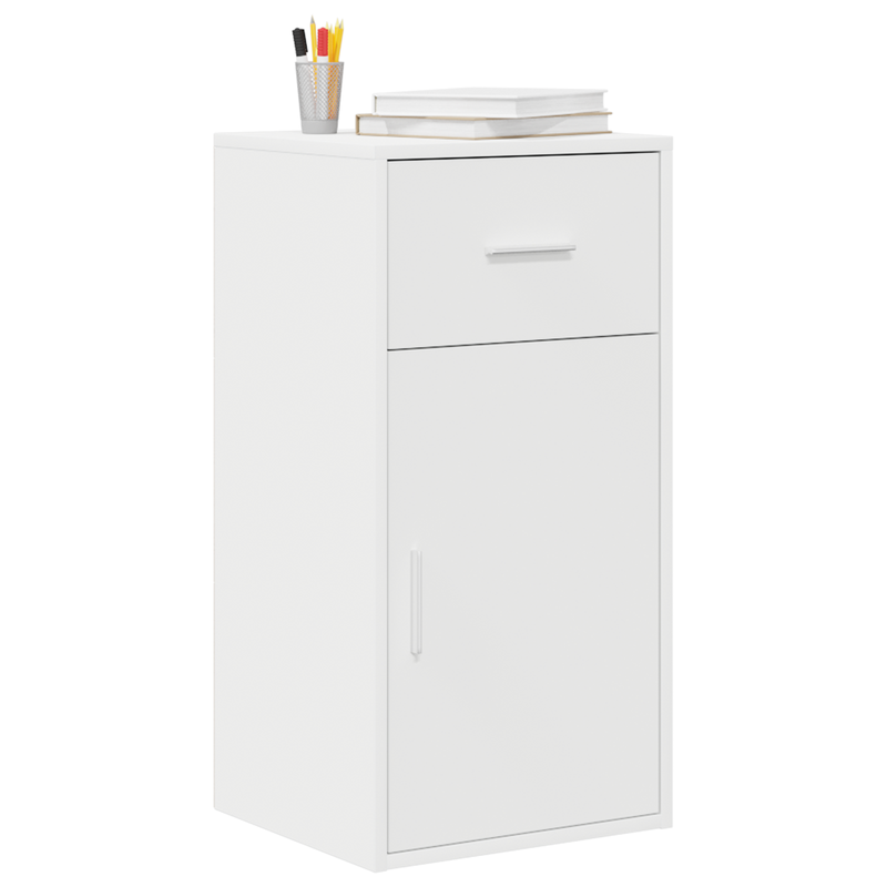 Sideboard with Drawer White 38 x 34 x 75 cm