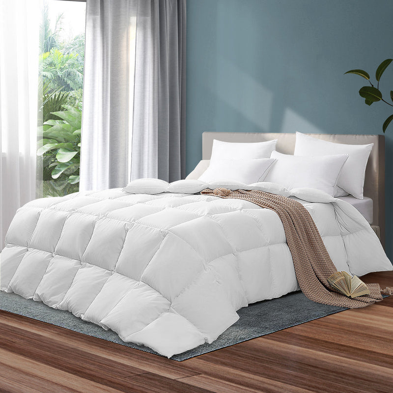 Bedra 500GSM Goose Down Quilt Doona Duvet Blanket King