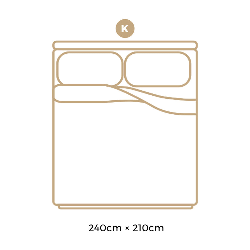 Bedra 500GSM Goose Down Quilt Doona Duvet Blanket King