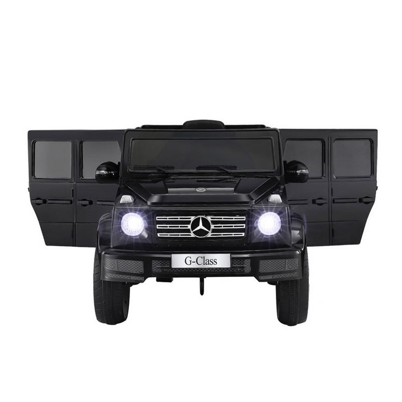 Kids Ride On Car Licensed Mercedes-Benz G500 Electric Toys Horn Remote 12V Black