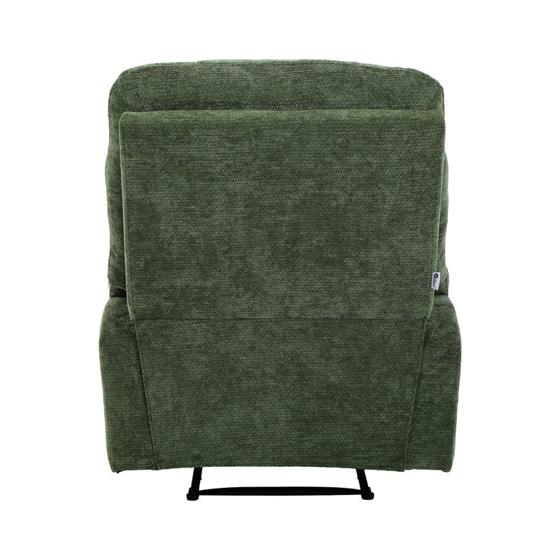 Oikiture Heated Electric Recliner Massage Chair Green