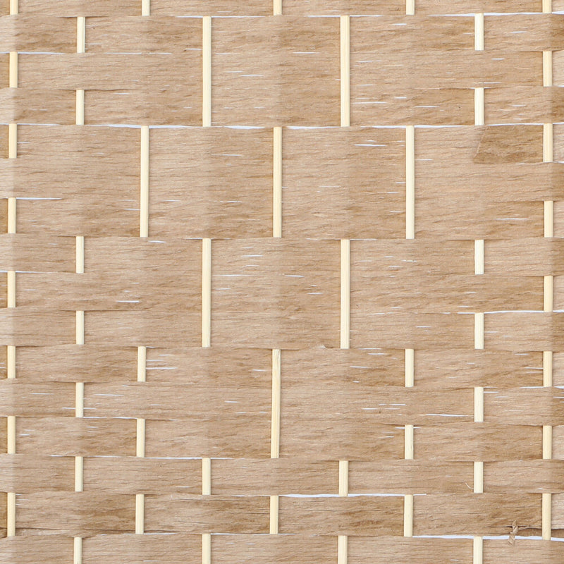 Oikiture 6 Panel Room Divider Privacy Screen Wood