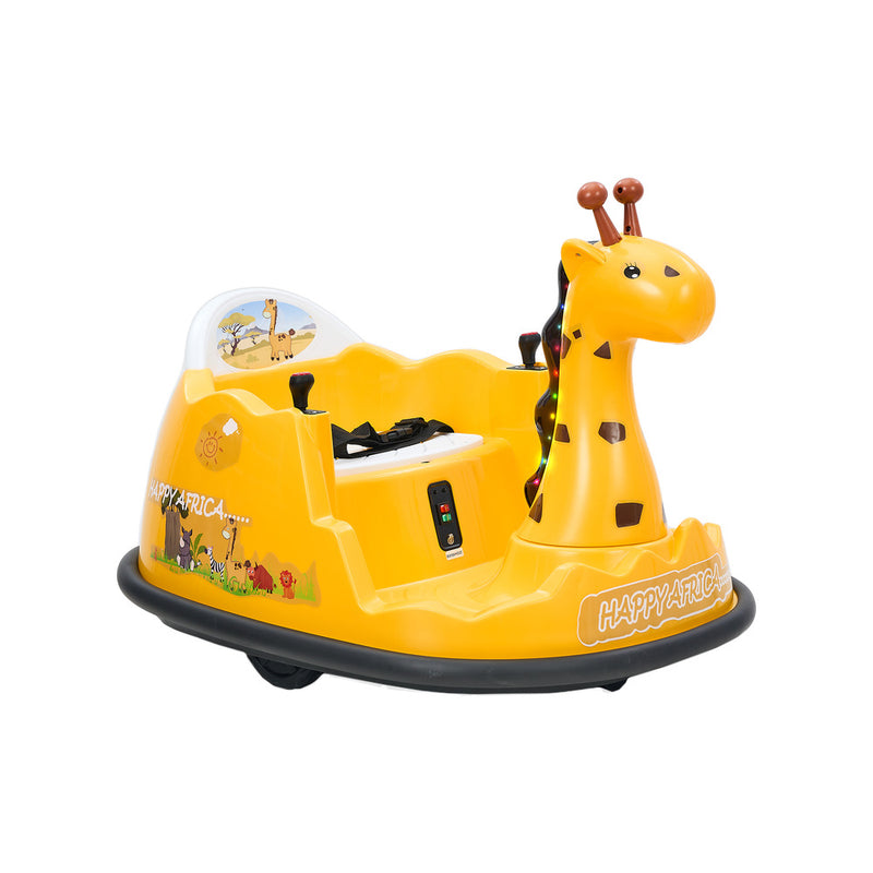 Mazam Kids Ride on Car Bumper Remote Control Light Giraffe