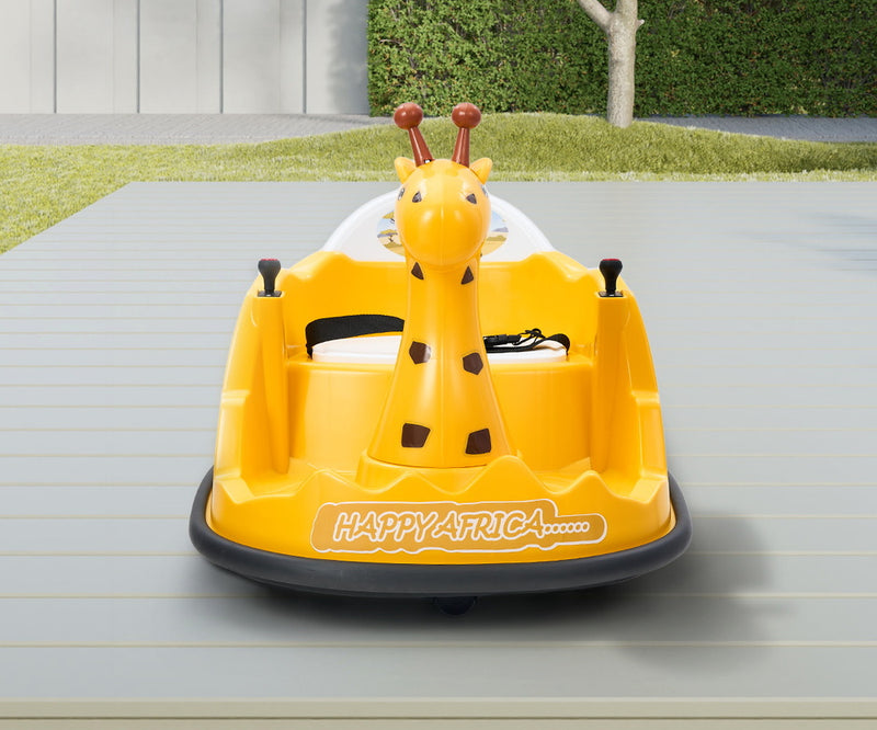 Mazam Kids Ride on Car Bumper Remote Control Light Giraffe
