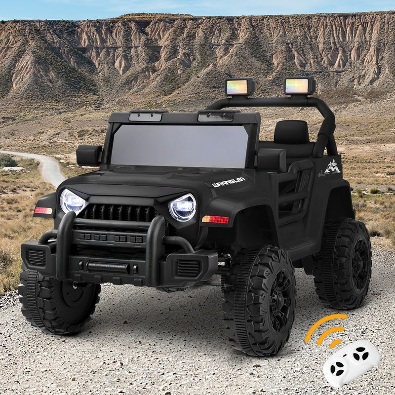 Mazam Kids Ride On Car Jeep 12V Electric Remote Control Black
