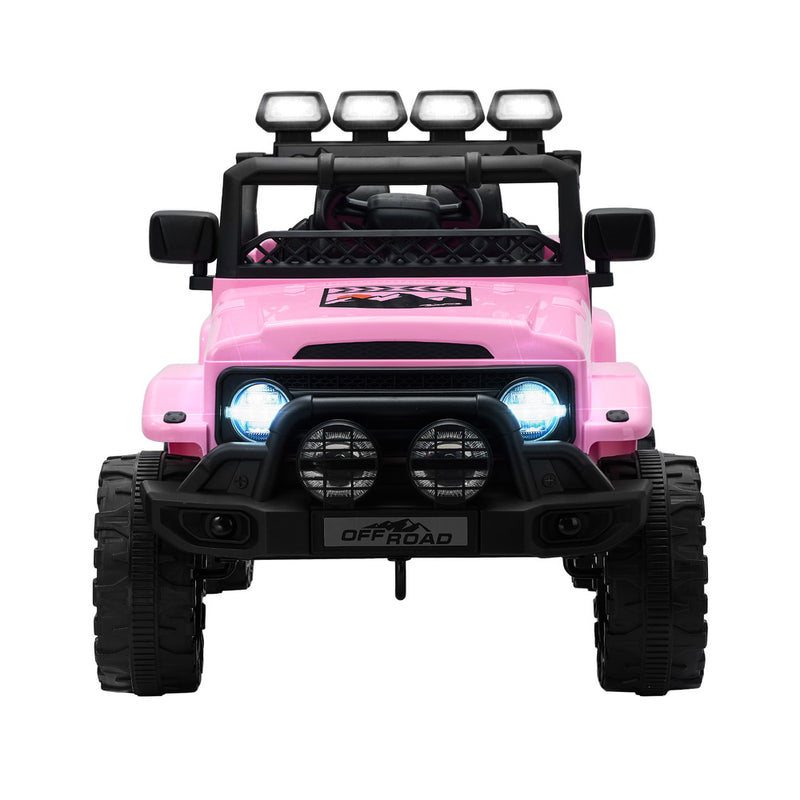 Mazam Ride on Car Electric Jeep Bluetooth Pink