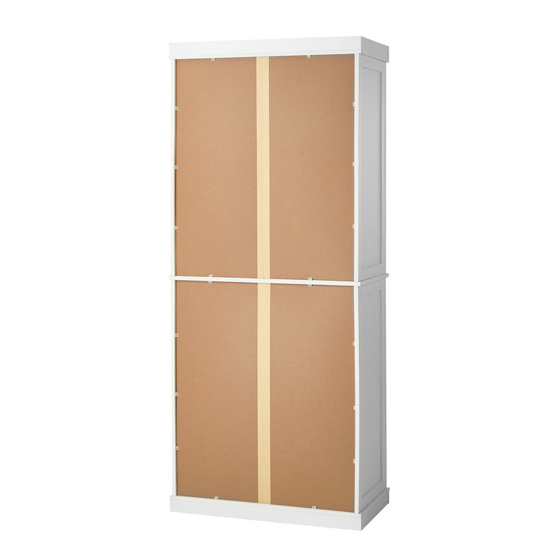 Oikiture Sideboard Cabinet Storage Cupboard Pantry Drawer 6-Tier Shelf