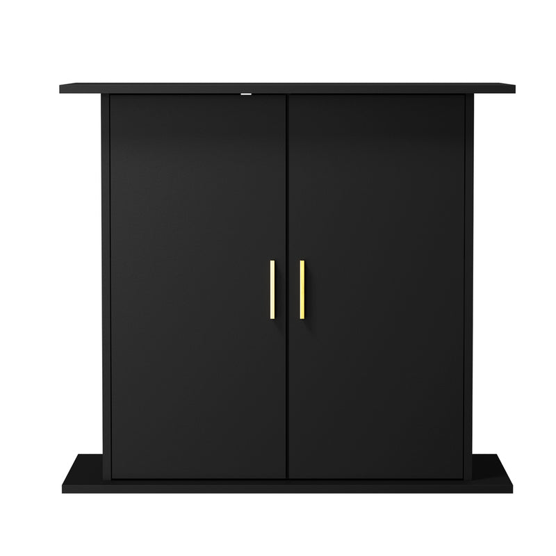 Oikiture Fish Tank Stand Cabinet Sideboard Storage Black