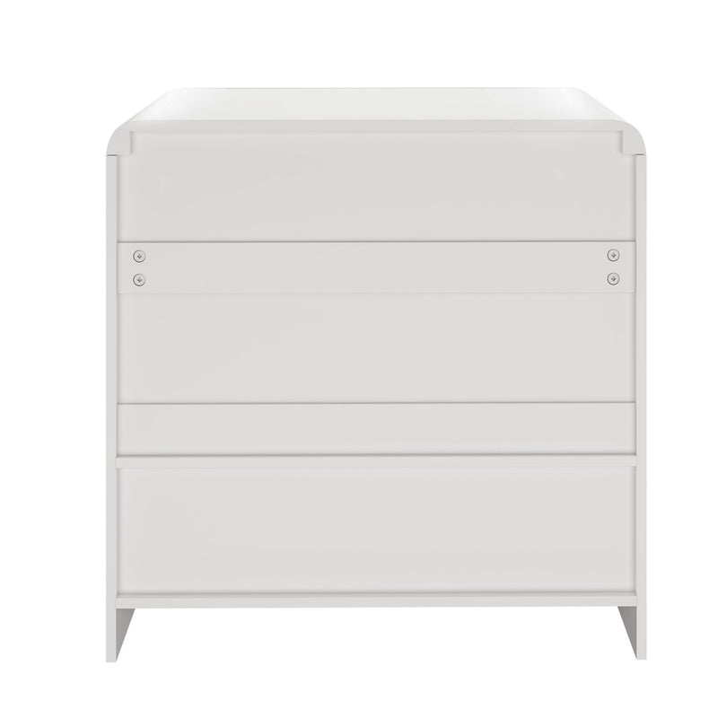 Oikiture Buffet Sideboard Storage Cabinet 2 Doors Cupboard White