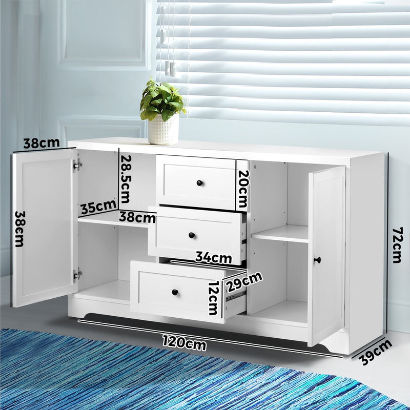 Oikiture Buffet Sideboard Hallway Hamptons Furniture
