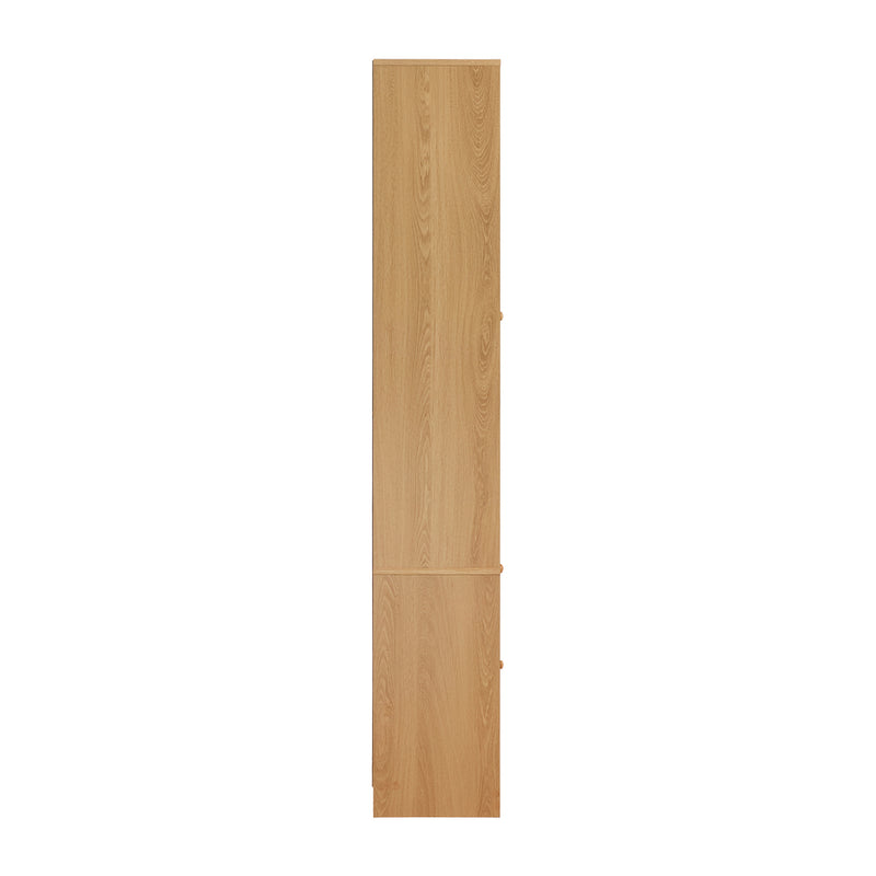 Oikiture Buffet Kitchen Sideboard Cabinet Storage Natural
