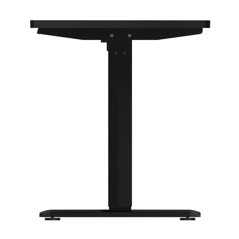 Oikiture Standing Desk Adjustable Motorised 140cm Black