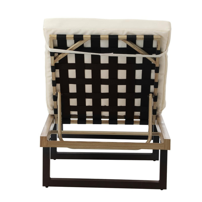 Livsip Patio Sun Lounge Set with Table Beige