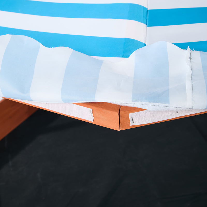 Mazam 210cm Kids Octagonal Wooden Sandpit UV Canopy Seats Bottom Liner