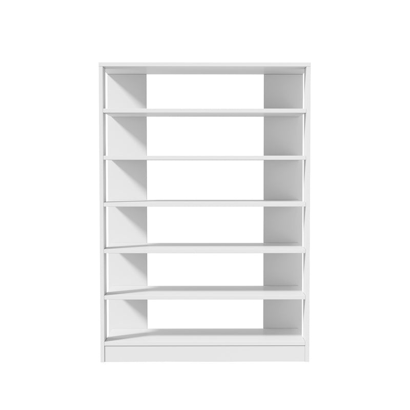 Oikiture Shoe Rack 7 Tiers Shelf Storage Cabinet Organiser White