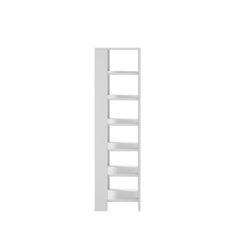Oikiture Shoe Rack 7 Tiers Shelf Storage Cabinet Organiser White