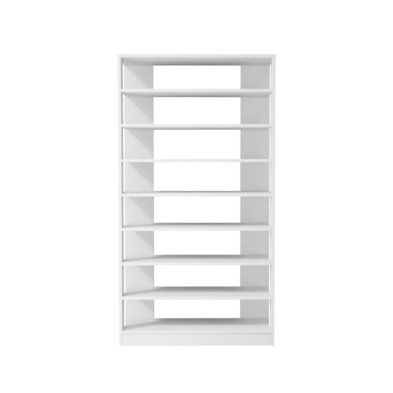 Oikiture Shoe Rack 9 Tiers Storage Cabinet 54 Pairs White