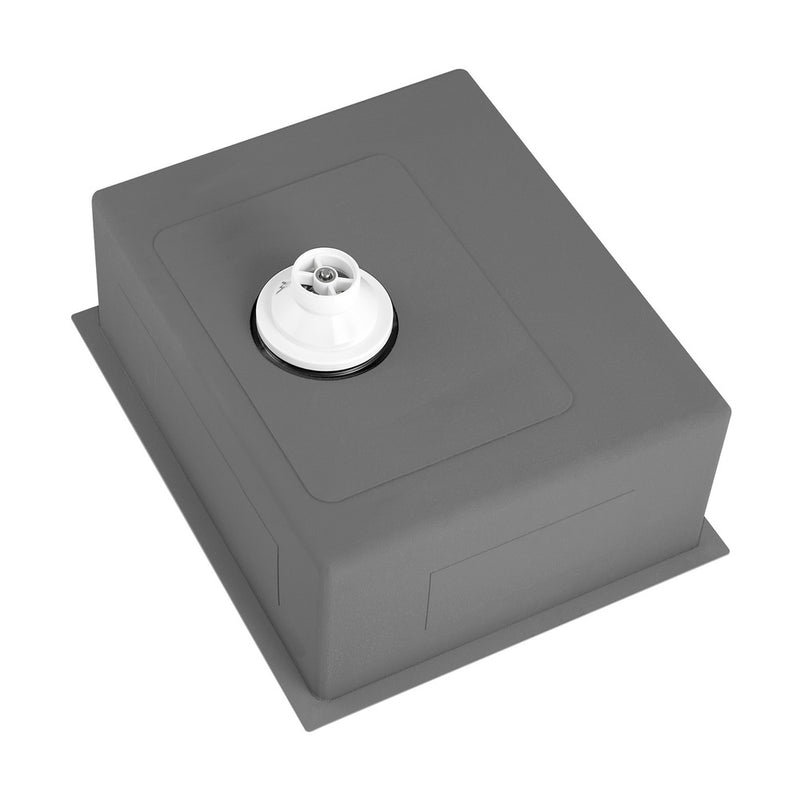 Welba Kitchen Sink Stainless Steel Basin Single Flush Mount 60X45CM