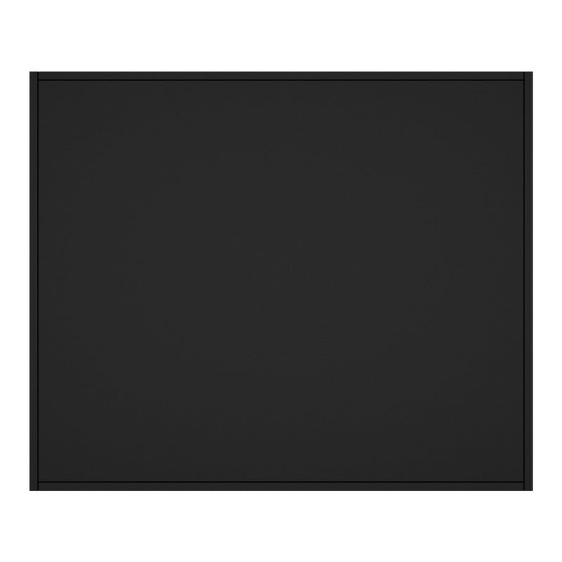 Welba Bathroom Mirror Cabinet LED Wall Storage 900x750mm Black