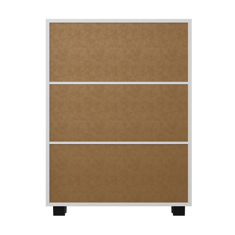 Oikiture Storage Cabinet Buffet Sideboard 2 Door White