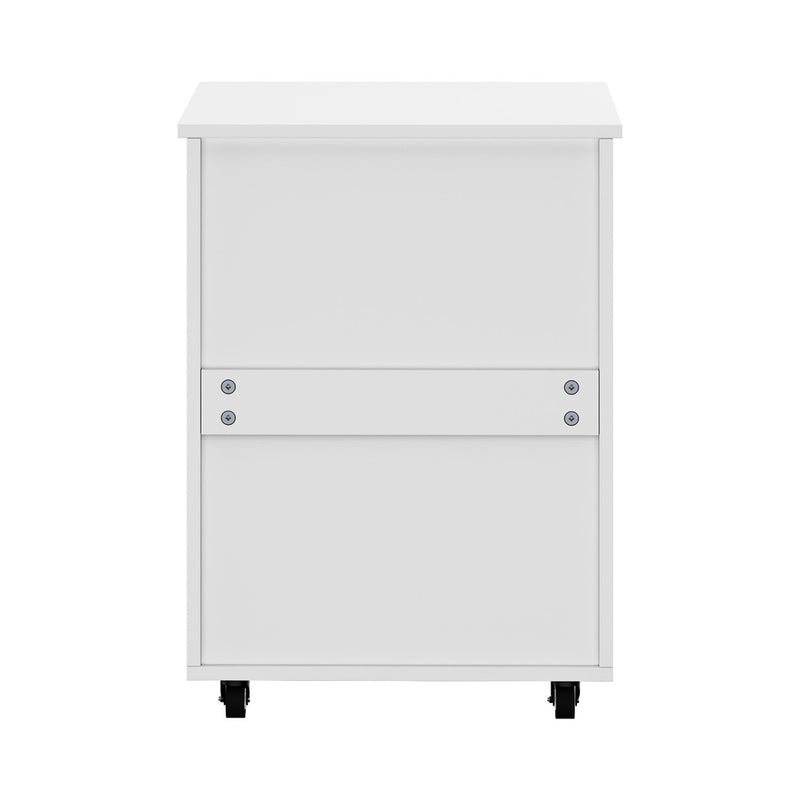 Oikiture 5 Drawer Mobile Filing Cabinet Storage Home Office White