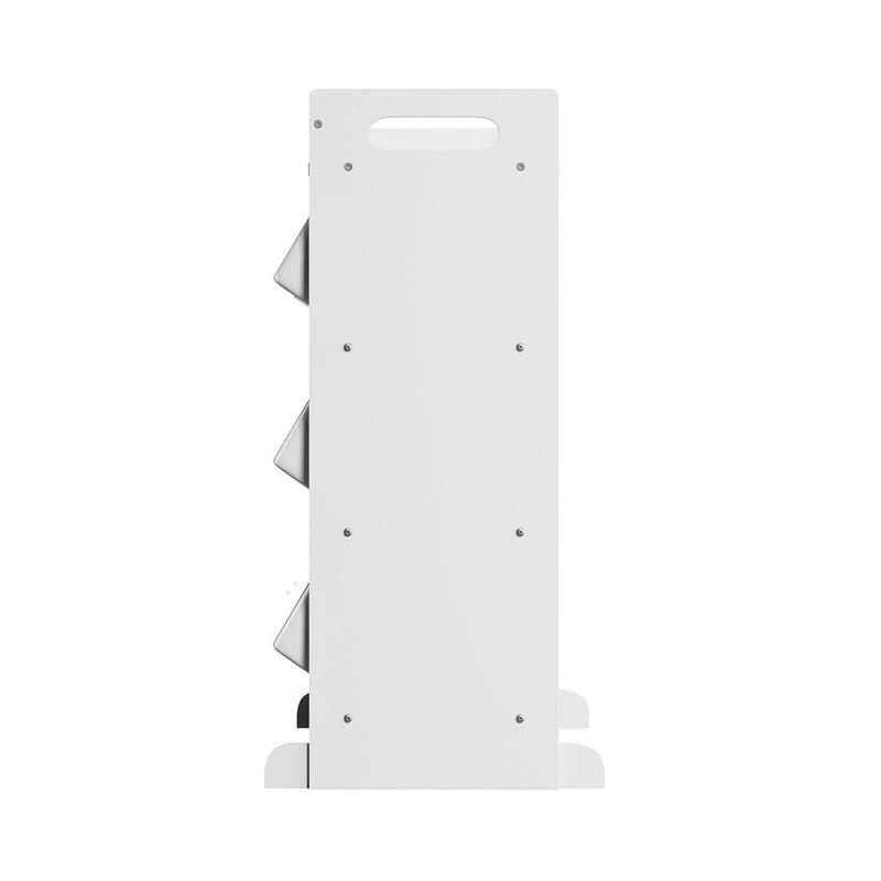 Oikiture 9 Bins Kids Toy Box Bookshelf Storage Organiser Shelf White