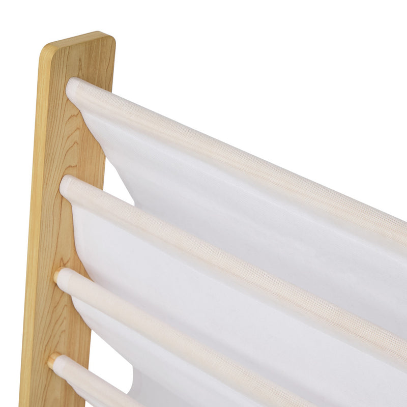 Oikiture Kids Bookshelf Bookcase Children Magazine Rack Shelf