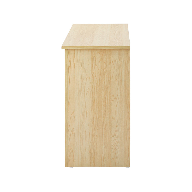 Oikiture Wooden Kids Toy Storage Cabinet Displayshelf 3 Portable Box
