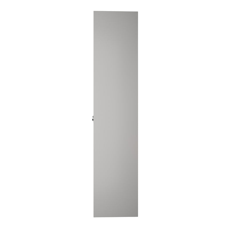 Oikiture Lockable Filing Cabinet 185cm Steel Office Storage White