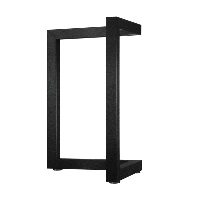 Oikiture 2X Table Legs Bench Steel Metal 71x71cm