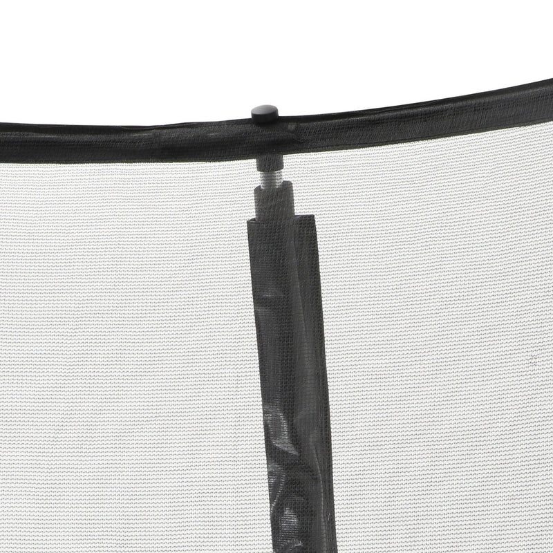 Mazam 8FT Kids Trampoline Round Encosure Safety Net with Ladder
