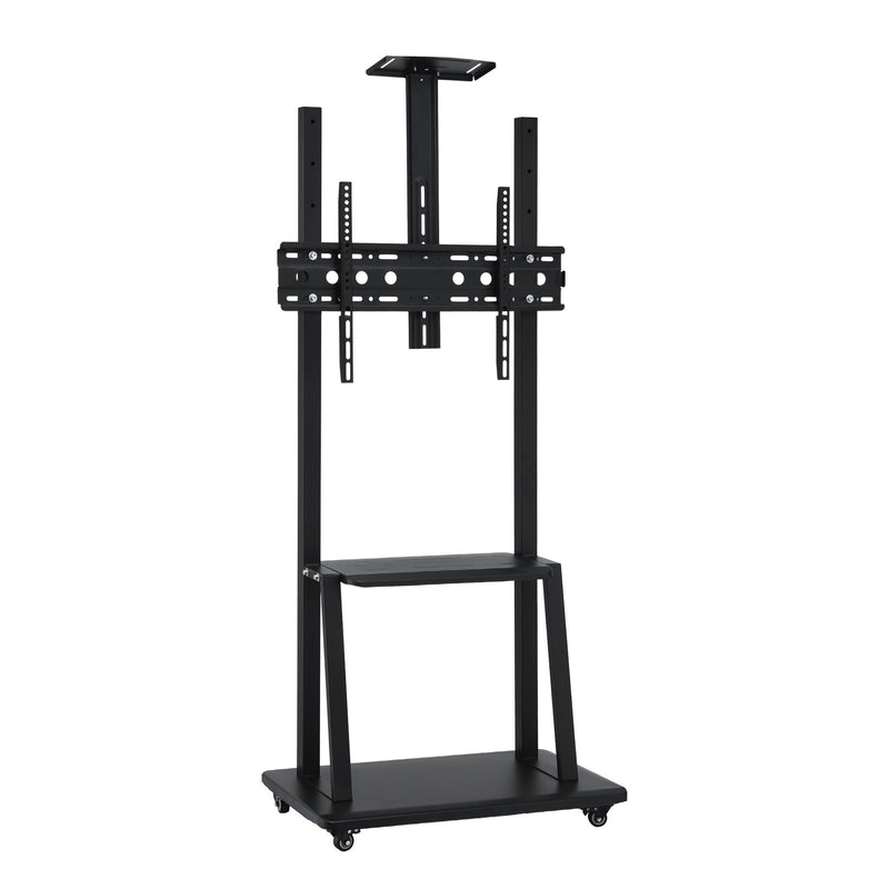 Artiss TV Stand 32-70" Universal Mobile Adjustable Height TV Stand with Wheels