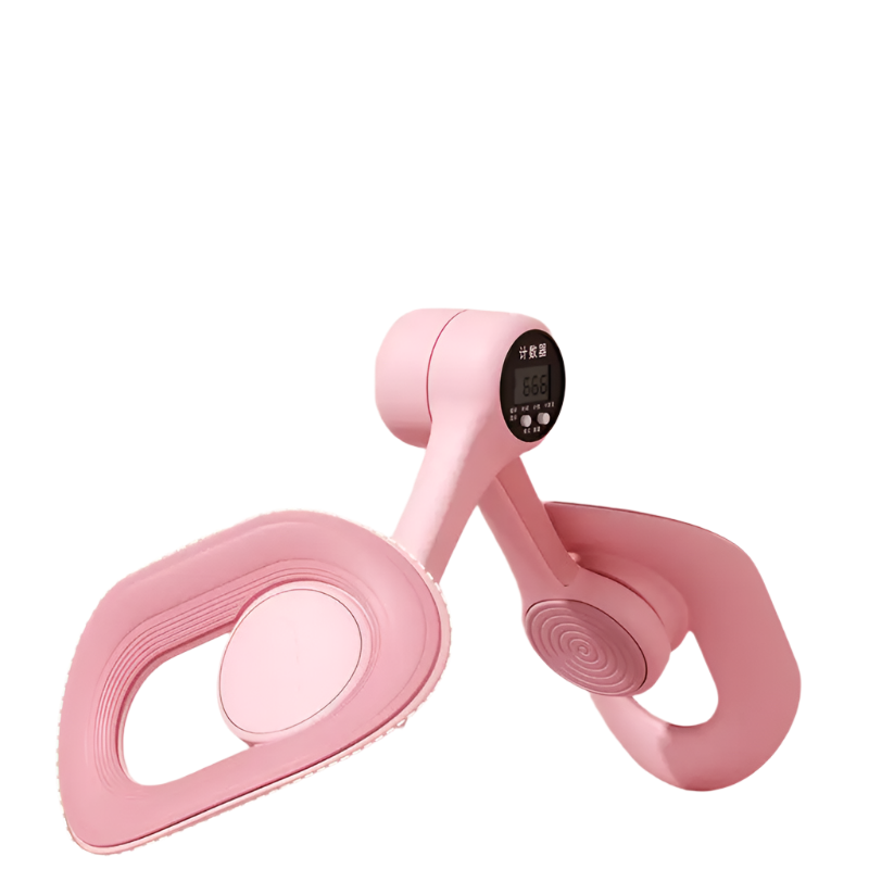Smart Counting Pelvic Muscle Thigh Exerciser Pink